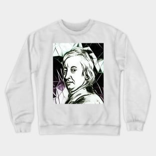 John Dryden Black and White Portrait | John Dryden Artwork 3 Crewneck Sweatshirt